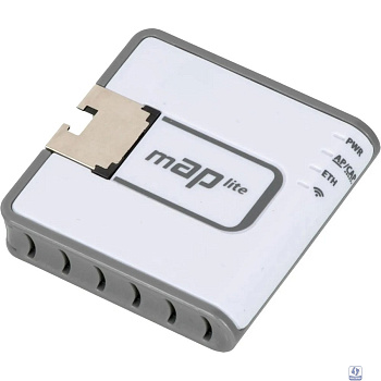 MikroTik RBmAPL-2nD Беспроводная точка доступа, mAP lite 2.4 ГГц, MIMO 2x2, 22 дБм