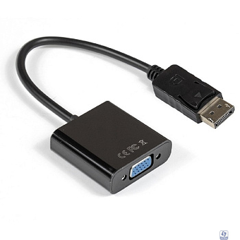 Exegate EX284910RUS Кабель-переходник DisplayPort-VGA ExeGate EX-DPM-VGAF-0.15 (20M/15F, 0,15м)