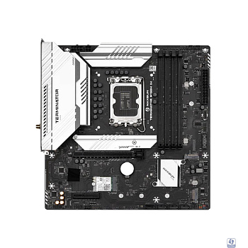 MAXSUN MS-Terminator B760M D4 WIFI V2 (Socket 1700, mATX, 4*DDR4(128Gb), DP/HDMI, 4*SATA3, 3*M.2, 1*PCIEx16/1*PCIEx4, 4*USB2.0, 2*USB 3.2, LAN 1*2,5 G, Bluetooth, Wi-Fi 802.11ax, RTL)