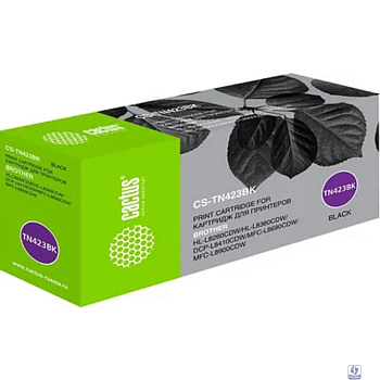 CACTUS TN-423BK Картридж для Brother DCP L8410CDW/HL L8260CDW/MFC L8690CDW, чёрный,  (6500стр.)