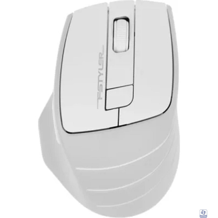 Мышь A4Tech Fstyler FG30S белый/серый оптическая (2000dpi) silent беспроводная USB (6but)