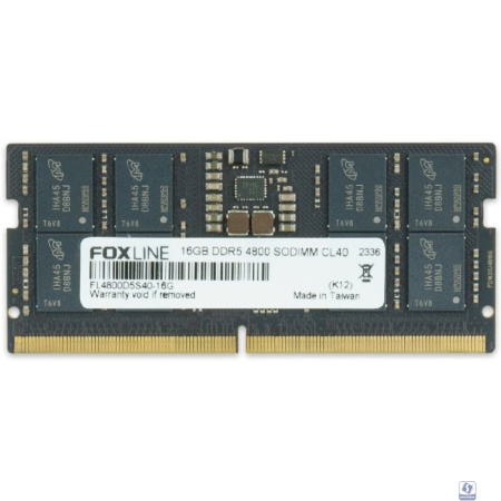 Foxline DDR5 SODIMM 16GB 4800  CL 40 FL4800D5S40-16G