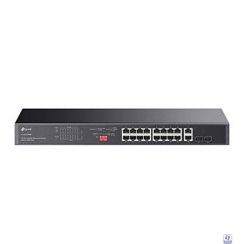 TP-Link TL-SG1218MP Коммутатор с 16 гигабитными портами PoE+ и 2 комбинированными портами RJ45/SFP