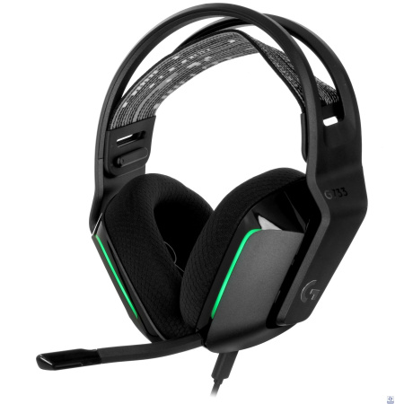 Гарнитура игровая беспроводная Logitech G733 lightspeed RGB Black (981-000864)