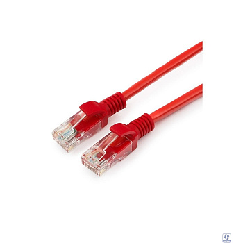 Cablexpert Патч-корд UTP PP12-1M/R кат.5, 1м, литой, многожильный (красный)