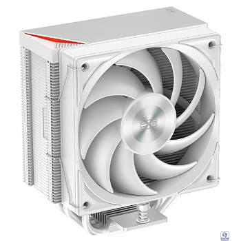 Кулер для процессора/ PCCooler RZ400 V2 WH (230W, 4-pin PWM, 155mm, Al/Cu, 4x6mm, 1x120mm, 86.73CFM, 32dBA, 2200RPM, S: 1851/1700/1200/115X, AM5/AM4, black)