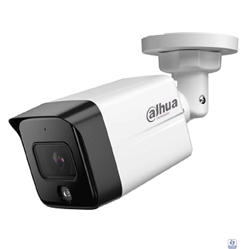 DAHUA DH-IPC-HFW1431TC1P-A-0280B-S6 Уличная цилиндрическая IP-видеокамера 4Мп; 1/2.9” CMOS; объектив 2.8мм;  видеоаналитика: детектор человека; ИК 30м IP67 металл, пластик