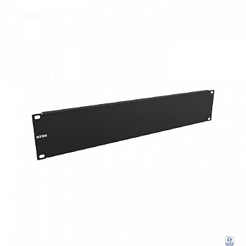 NTSS Панель 2U заглушка NTSS, крепление 19 2U, черный RAL 9005 NTSS-FUB-2U-BL