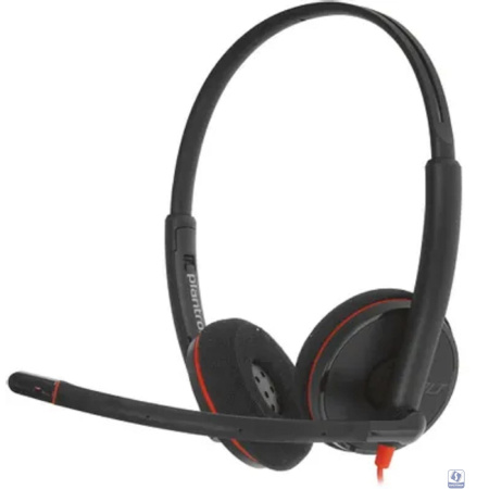 Poly Blackwire C3220 [8X228A6] - Стереогарнитура USB-C + адаптер USB-C/A (Plantronics)