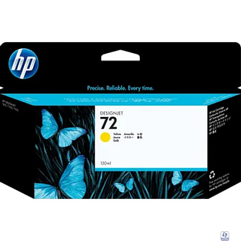 HP C9373A Картридж №72, Yellow 