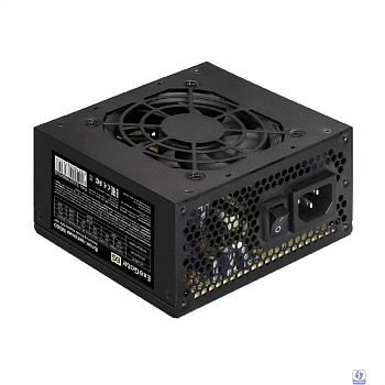 Exegate EX292282RUS Блок питания 550W ExeGate M550 (SFX, APFC, КПД 87% (80 PLUS Silver), 8cm fan, 24pin, (4+4)pin, 2xPCI-E, 3xSATA, 2xIDE, black)