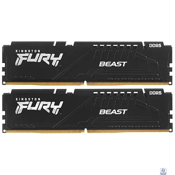 Kingston 32GB DDR5 5600 FURY Beast Black EXPO DIMM (Kit 2*16gb) 1RX8 36-38-38 1.25V KF556C36BBEK2-32