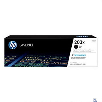 HP CF540X Картридж 203X Black  (3200 стр)