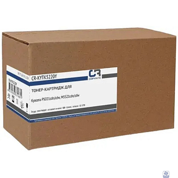 Картридж лазерный CopyRite CR-KYTK5220Y TK-5220Y желтый (1200стр.) для Kyocera P5021cdn/cdw/M5521cdn