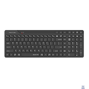 Клавиатура беспроводная A4Tech Fstyler FBK27C AS black (USB, BT/Radio, slim, Multimedia) (FBK27C AS)