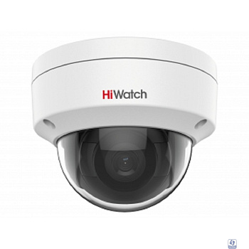 HIWATCH DS-I202(E)(4mm), Камера видеонаблюдения IP 1080p,  4 мм,  белый