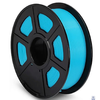Филамент NVPRINT PLA Cyan для 3D печати диаметр 1.75мм  длина 330 метров  масса 1 кг
