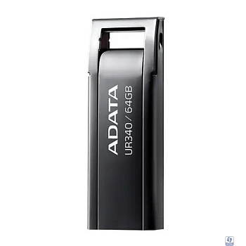 A-DATA Flash Drive 64GB UR340 USB3.2 черный [AROY-UR340-64GBK]