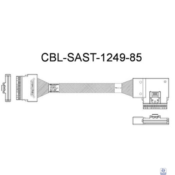 Кабель/ 22 NVMe Cables Kit for X12 Ultra 220U-TNR w/o NIC UIO,Ro