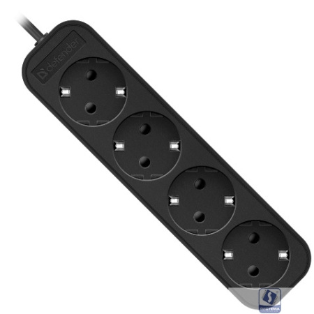 Defender Удлинитель M430 3.0 м, 4 розетки  [99326], с заземлением