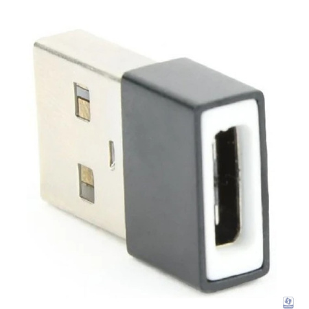 Cablexpert Переходник USB-A(M)/Type-C(F), 2.0, пакет (A-USB2-AMCF-02)