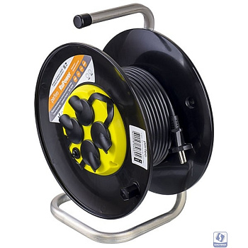 Perfeo удлинитель на катушке без заземления "RU POWER",PF_B4675  (40м 4гн с т/з 10А ПВС 2х1 IP44 (РБК16))