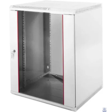 ЦМО Шкаф телекоммуникационный настенный разборный 12U (600х650) дверь стекло (ШРН-Э-12.650)