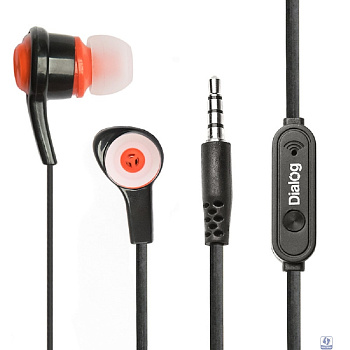 Гарнитура ES-50 Dialog с кнопкой ответа для мобильных устройств, черная