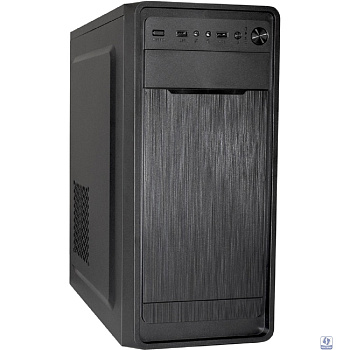 Exegate EX283069RUS Корпус Miditower ExeGate XP-332 Black, ATX, <XP350, Black,120mm>, 2*USB, Audio