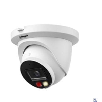 DAHUA DH-IPC-HDW2449TMP-S-IL-0280B Уличная купольная IP-видеокамера 4Мп; 1/2.9” CMOS; 2.8мм; видеоаналитика: SMD Plu ИК 30м, LED 30м; IP67; металл