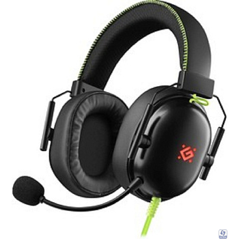 Defender Игровая гарнитура Toxic черный, 7.1, LED, провод 2 м [64552]