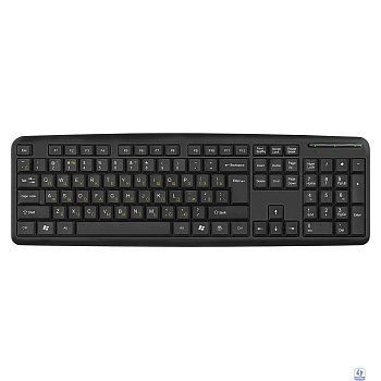 Exegate EX293971RUS Клавиатура ExeGate LY-331S (USB, полноразмерная, влагозащищенная, 104кл., Enter большой, длина кабеля 1,7м, черная, RTL)