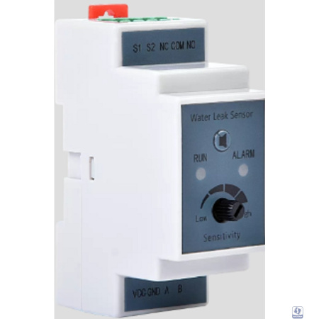 REM Модуль обнаружения протечки R-WL-2S, реле NO/NC, установка на DIN-рейку, питание 10-30 VDC R-WL-2S