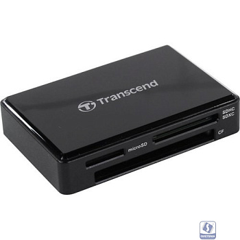 Внешний картридер Считыватель карты памяти Transcend USB3.1 Gen1 All-in-1 Multi Card Reader,Type C [TS-RDC8K2]