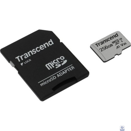 Micro SecureDigital 256Gb Transcend Class 10 TS256GUSD300S-A 
