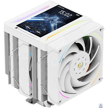 Thermalright Кулер Peerless Assassin Vision 120 MAX ARGB White  LGA115X/1200/1700/1851AM4/AM5 (Dual Tower, 2x120mm ARGB PWM Fan, медное основание, 6 тепл. трубок 6мм) / TRPA120VMAW