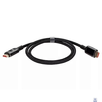 iOpen ACG859B-1.0 Кабель интерфейсный HDMI-HDMI 19M/M,ver. 2.1 8KX60Hz (Econom) оплетка 1m