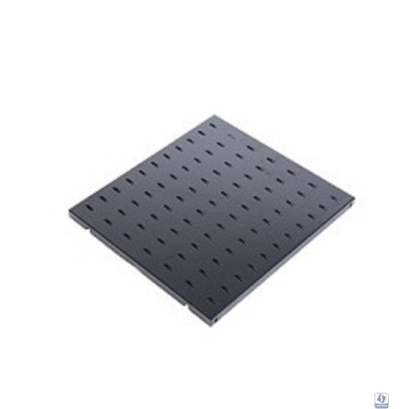 ЦМО Полка перфорированная, глубина 390 мм,цвет черный (СВ-39-9005)