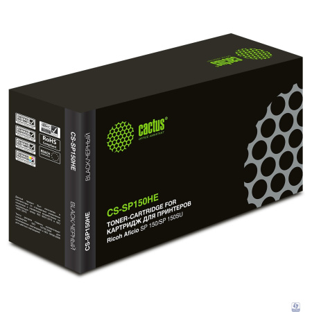 Картридж Cactus CS-SP150HE для Ricoh Aficio SP 150/SP 150SU черный 1500стр