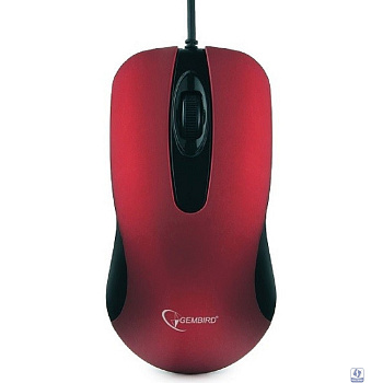 Gembird MOP-400-R красный USB 