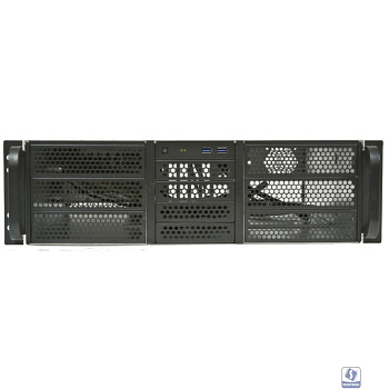 Procase RE306-D6H4-A-45 Корпус 3U server case,6x5.25+4HDD,черный,без блока питания(PS/2,mini-redundant,2U-redundant),глубина 450мм,MB ATX 12"x9.6",4slot