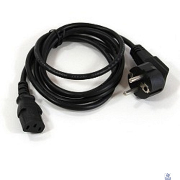 VCOM CE021-CU0.75-1.8M Кабель компьютер-розетка 220V (EURO) <VDE> 3G0,75mm2 VCOM  1,8м