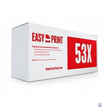 EasyPrint Q7553X/Q5949X Картридж LH-53X U для HP LJ P2014/2015/M2727nf/Canon LBP3310} (7000 стр.) с чипом