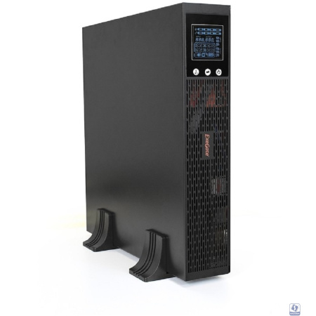 Exegate EP285645RUS ИБП Pure Sine Wave ExeGate SinePower UHB-3000.LCD.AVR.C13.RJ.USB.2U <3000VA/2400W, LCD, AVR, 8*IEC-C13, RJ45/11, USB, Rackmount 2U/Tower, Black>