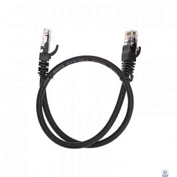 Rexant (02-0292-05) Патч-корд U/UTP, CAT 6, RJ45-RJ45, 26AWG, LSZH, черный, 0,5м