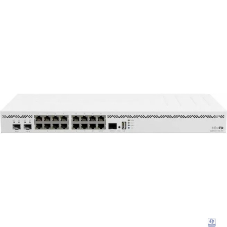MikroTik CCR2004-16G-2S+ Маршрутизатор проводной, 16*1Gbit RJ45, 2*10Gbit SFP+