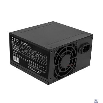 Блок питания CBR ATX 450W, 8cm fan, 24pin/1*4pin/1*IDE/2*SATA, кабель питания 1.2м, черный [PSU-ATX450-08EC] OEM