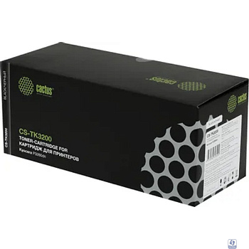 Картридж лазерный Cactus CS-TK3200 TK-3200 черный (40000стр.) для Kyocera P3260dn