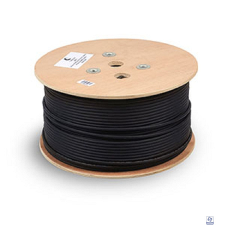 CABEUS SFTP-4P-CAT.5E-SOLID-OUT-LSZH-UV КАБЕЛЬ ВИТАЯ ПАРА ЭКРАНИРОВАННАЯ SFTP (SF/UTP), КАТЕГОРИЯ 5E, 4 ПАРЫ (24 AWG), ОДНОЖИЛЬНЫЙ, ДЛЯ ВНУТРЕННЕЙ И ВНЕШНЕЙ ПРОКЛАДКИ (+75 C - -40 C), LSZH-UV (305 М)