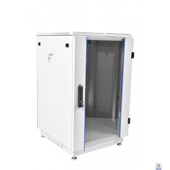 ЦМО Шкаф телекоммуникационный напольный 24U (600 x 600) дверь стекло, ШТК-М-24.6.6-1ААА
